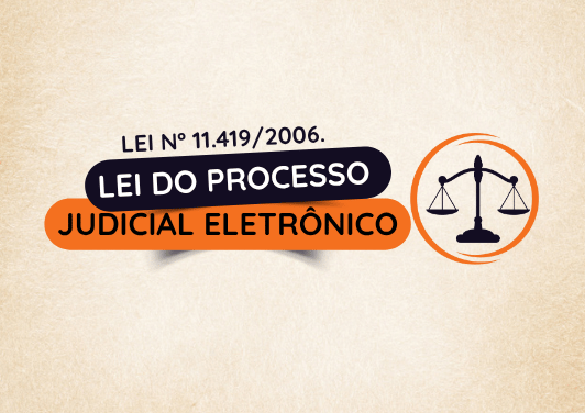 Capa do material Lei do Processo Judicial Eletrônico