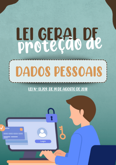 Capa de Lei Geral de Proteção de Dados — LGPD