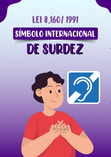 Capa de Símbolo Internacional de Surdez